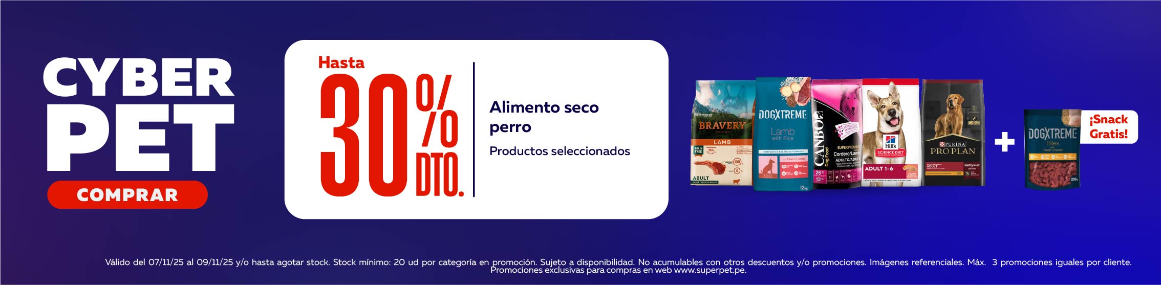 cyberpet alimento seco perro