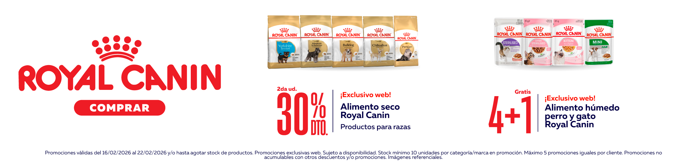 Mas x menos Royal Canin