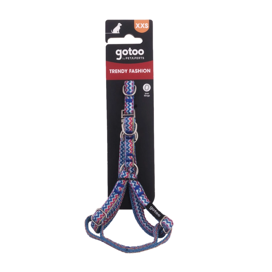 Arnés Con Estampado Zig-Zag Para Perros, , large image number null