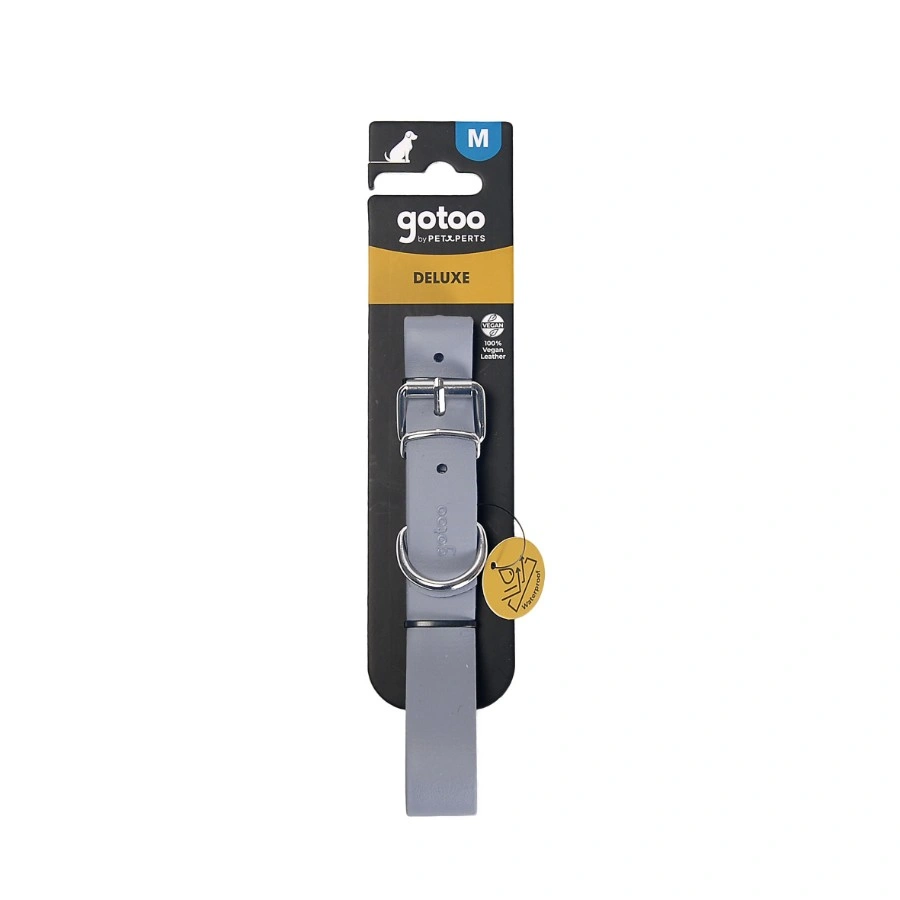 Gotoo! Collar Gris Deluxe Biothane, , large image number null