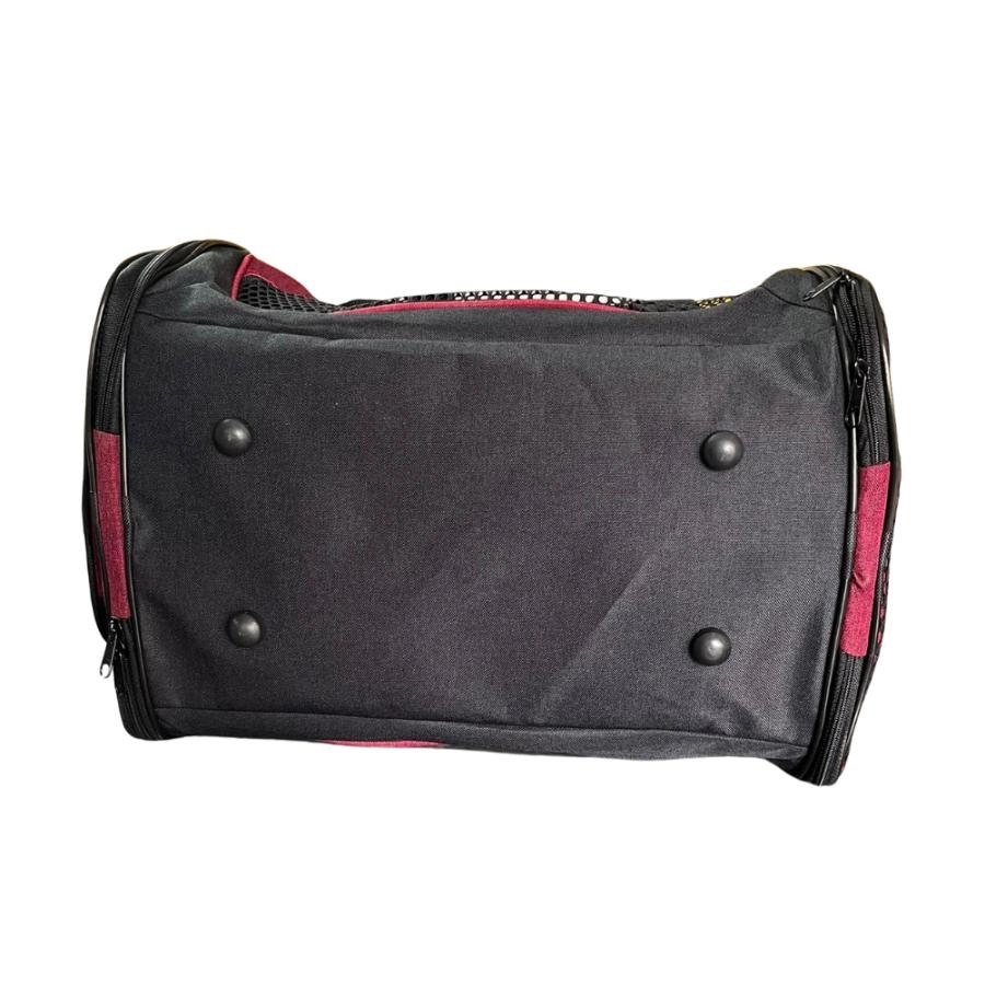 Claws & Paws Transportador Travel Vino/Negro, , large image number null