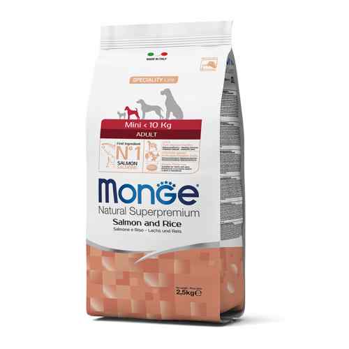 Monge Adult Mini Salmon y Arroz 2.5 kg image number null