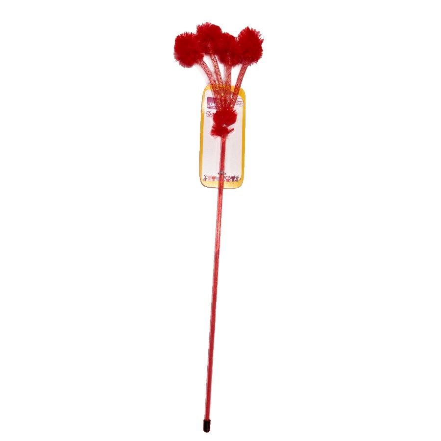 The Cat Band Pom Pom Varita Para Gato Rojo, , large image number null