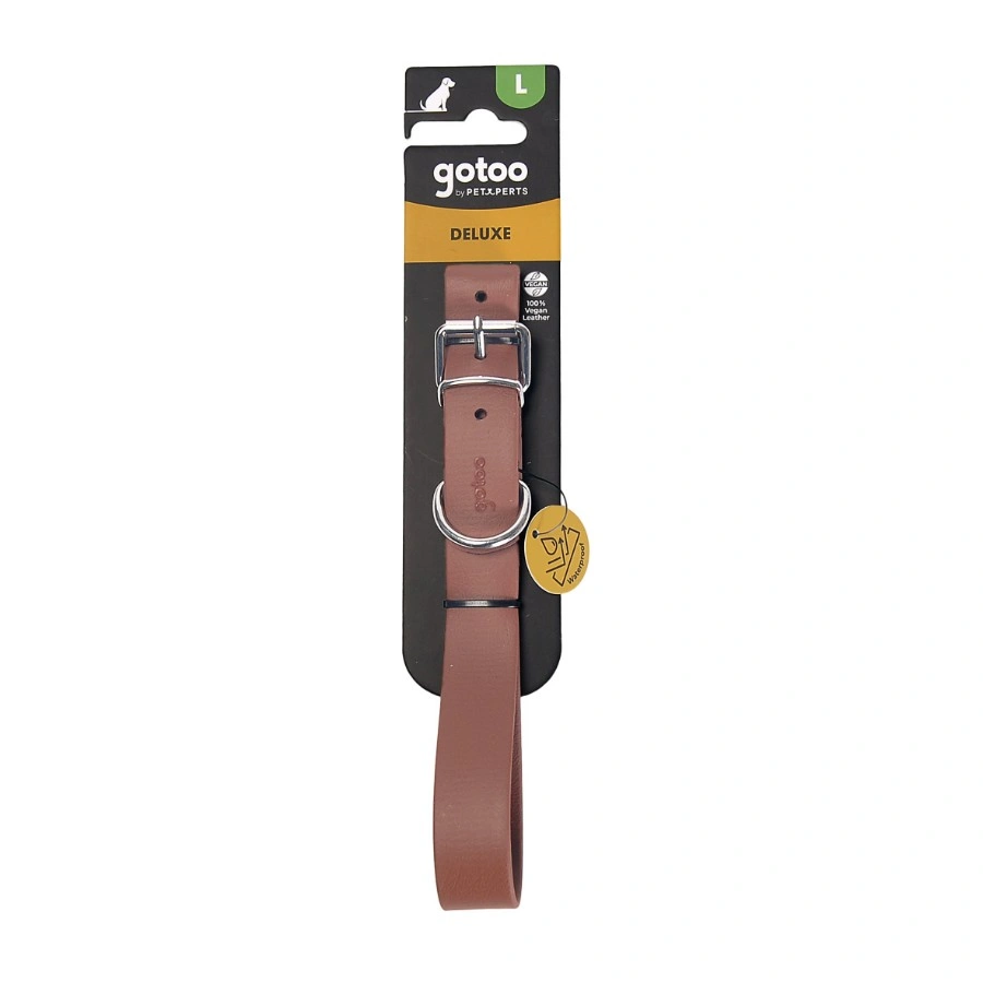 Gotoo! Collar Marrón Deluxe Biothane, , large image number null