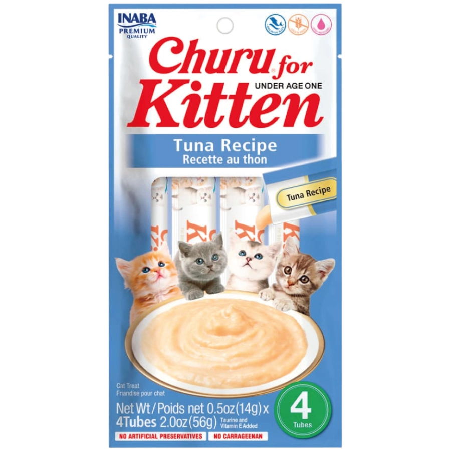 Churu Gatitos At&uacute;n 4 Unidades