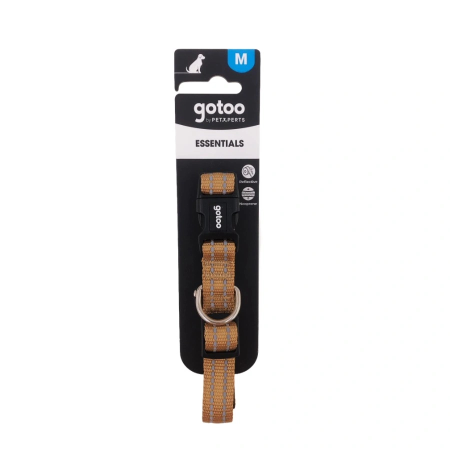 Gotoo! Collar Reflectante Premium Beige, , large image number null