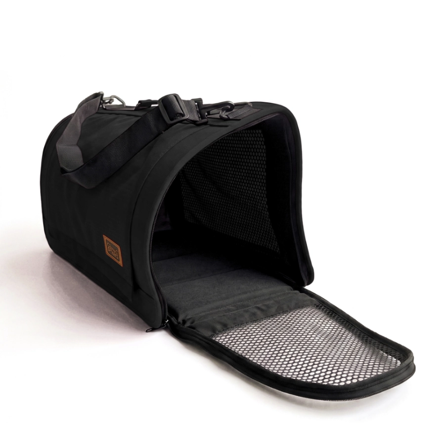 Claws & Paws Transportador De Tela Talla 4 Negro, , large image number null