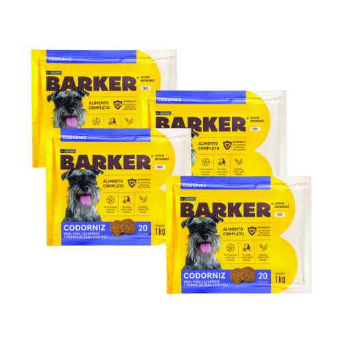 Combo Barker Hamburguesas de Codorniz 20 unids. 1kg x 4, , large image number null