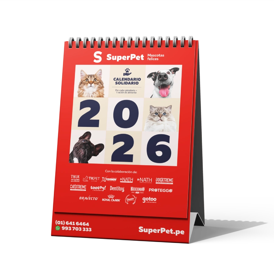 Calendario Solidario Superpet