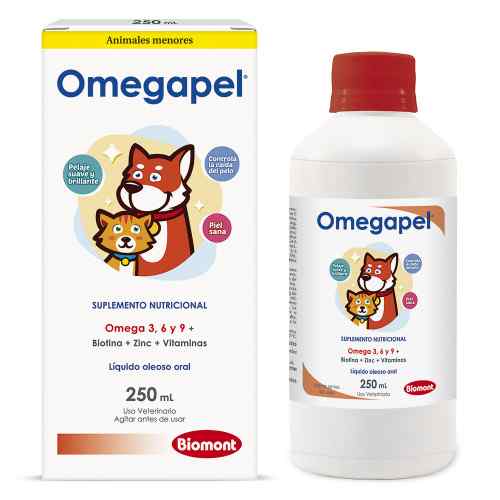 Omegapel Liquido Oleoso Oral X 250 Ml