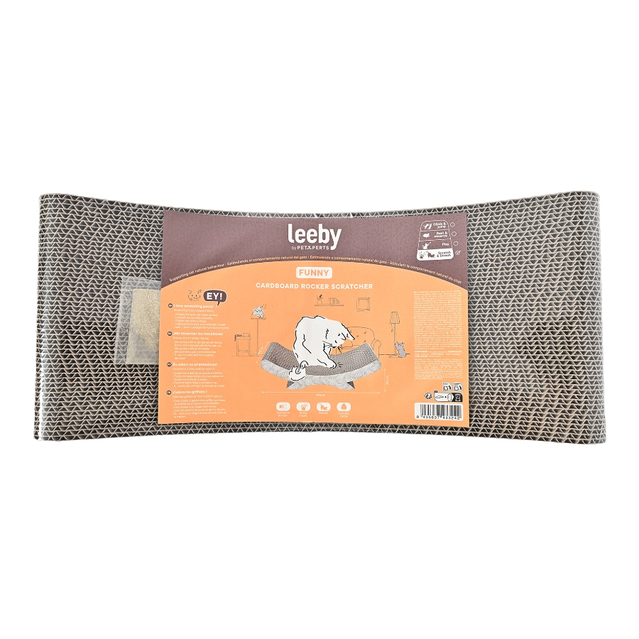 Remy Rocker Cardboard Scratcher Botanic, , large image number null