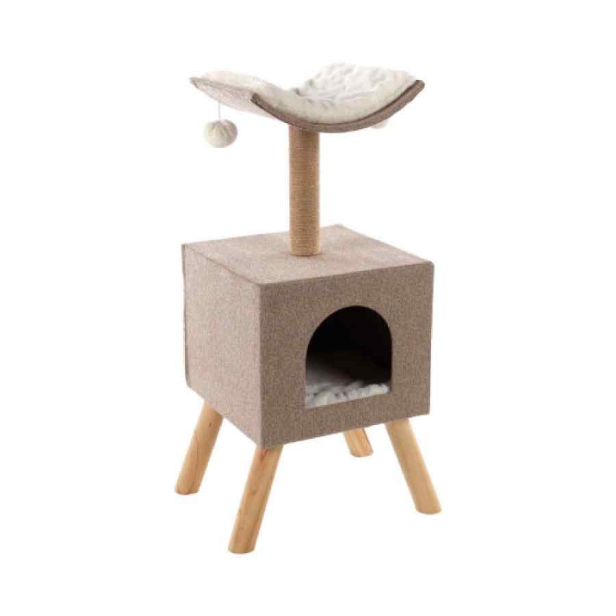 TK Pet Gimnasio Rascador Scandi House Beige