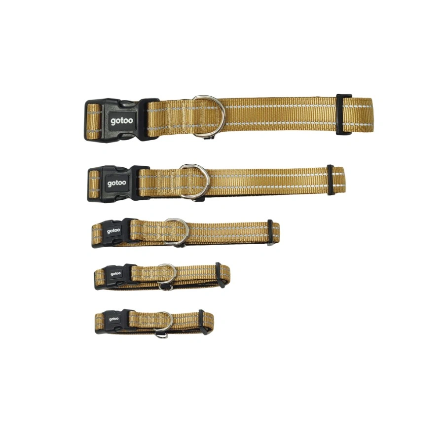 Gotoo! Collar Reflectante Premium Beige