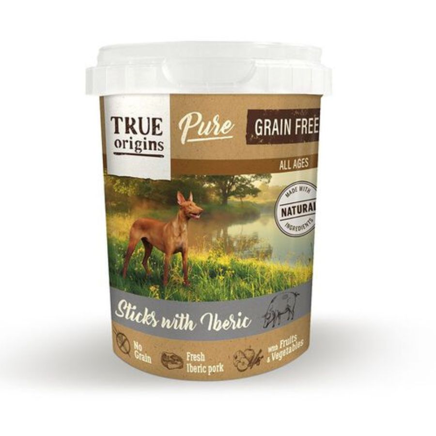 True origins pure gf perro sticks con ibérico 300GR