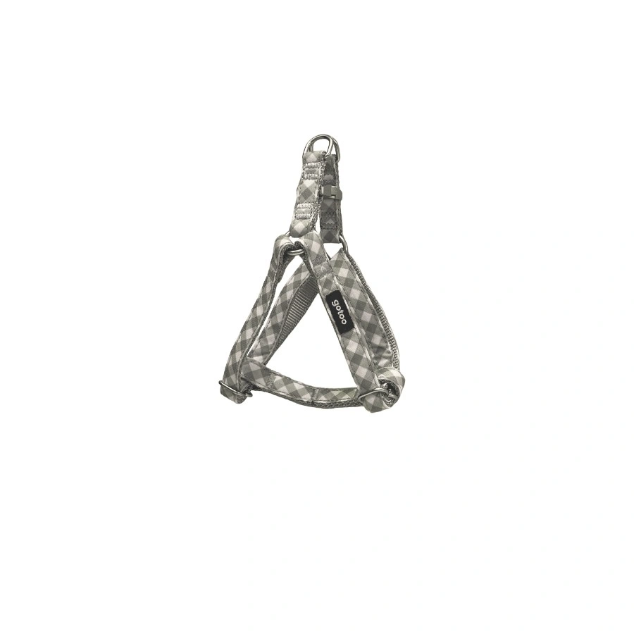 Gotoo! Arnés Trendy Gris Vichy, , large image number null