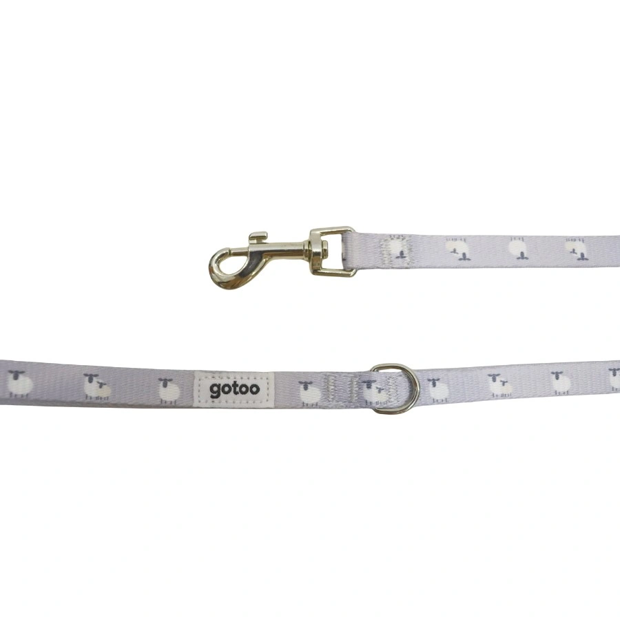 Gotoo! Set Arnés y Correa Para Perros Ovejas Grises 20-30Cm; 102Cm, , large image number null