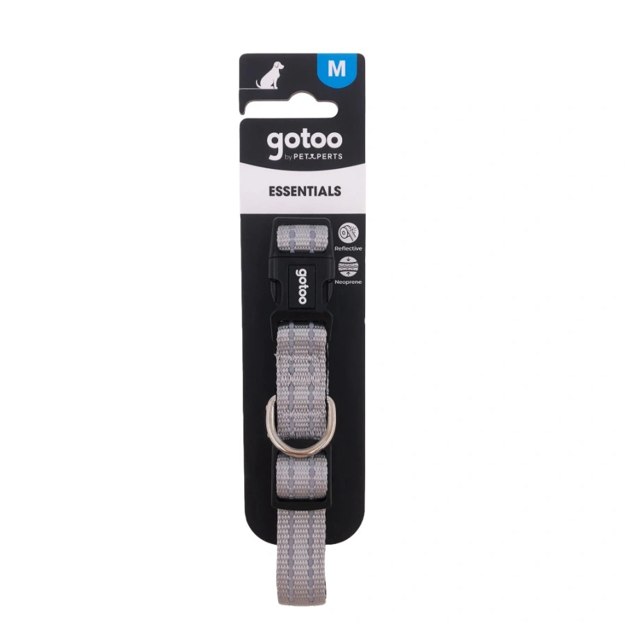 Gotoo! Collar Reflectante Premium Gris, , large image number null