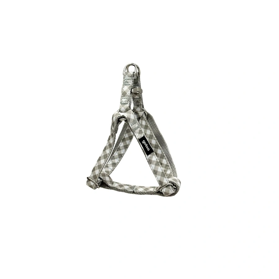 Gotoo! Arnés Trendy Gris Vichy, , large image number null