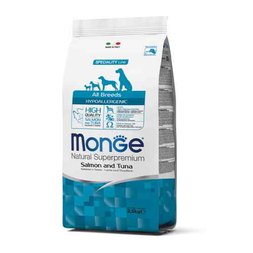 Monge Adult Hipoalergenico Salmon y Atún 2.5 kg, , large image number null