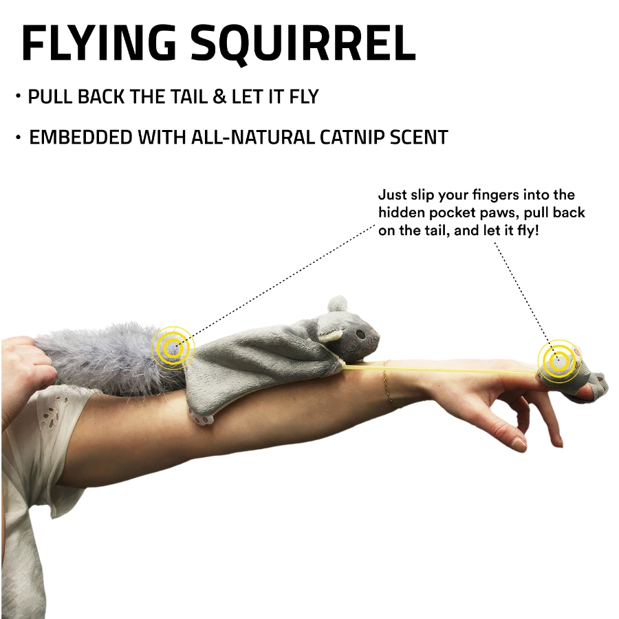 Playology Cat Flying Squirrel, , large image number null