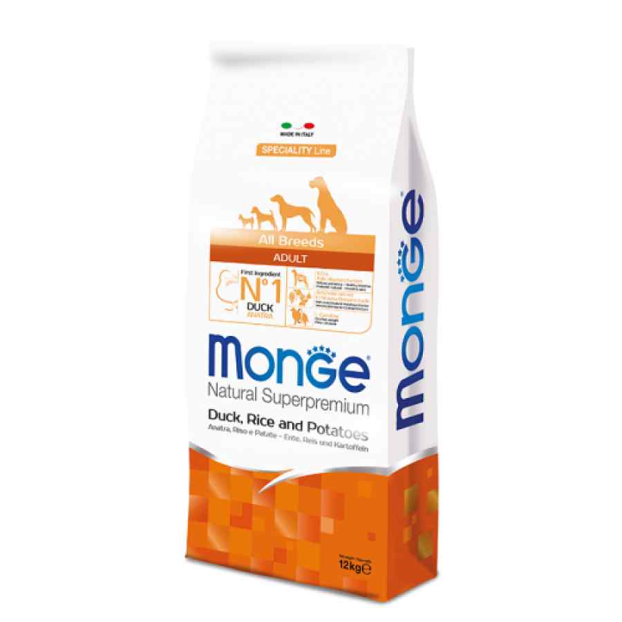 Monge Adult Pato, Arroz y Papa 12 kg