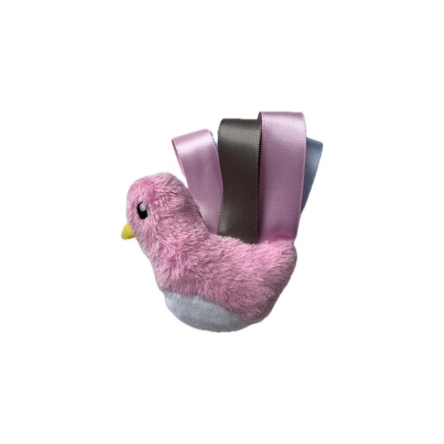 Tootoy! Kitten Bow Bird Toy