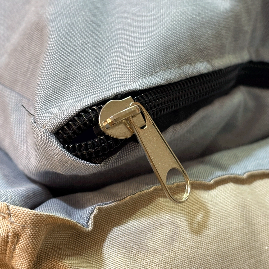 Sofa Cama De Verano Beige Y Gris, , large image number null