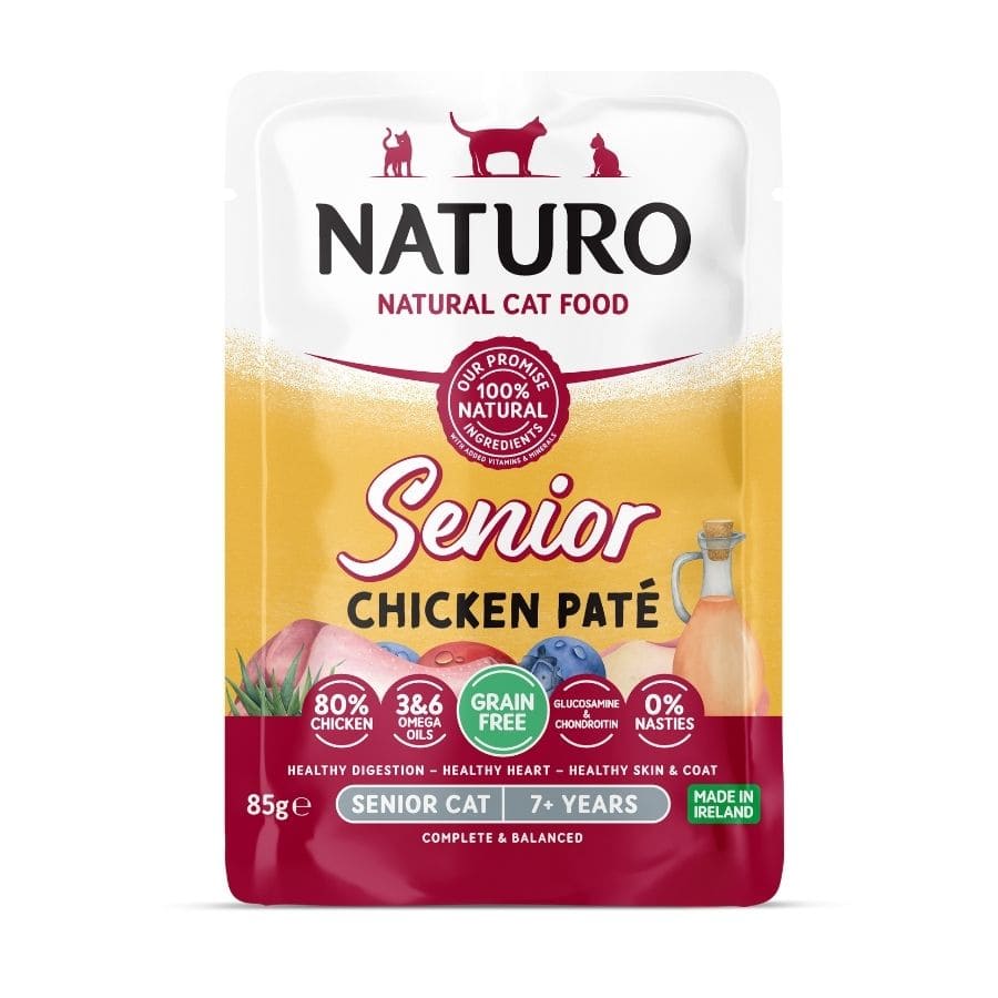 Naturo  Paté de Pollo para gato adulto entre 7 años a más, , large image number null