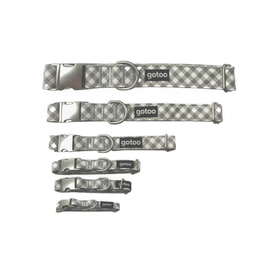 Collar Con Estampado Vichy Para Perros, , large image number null