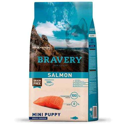 Bravery salmon mini puppy small breeds 2 Kg, , large image number null