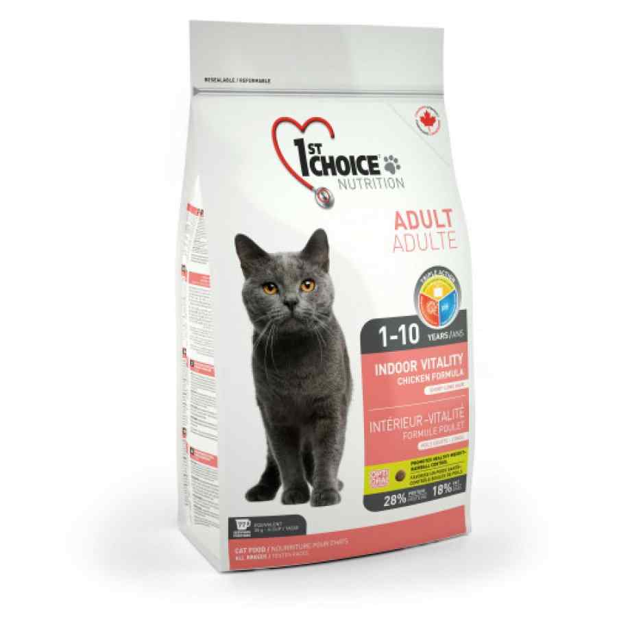 1St Choice Adult Indoor Vitality Adulto Vitalidad Alimento Seco Gato, , large image number null