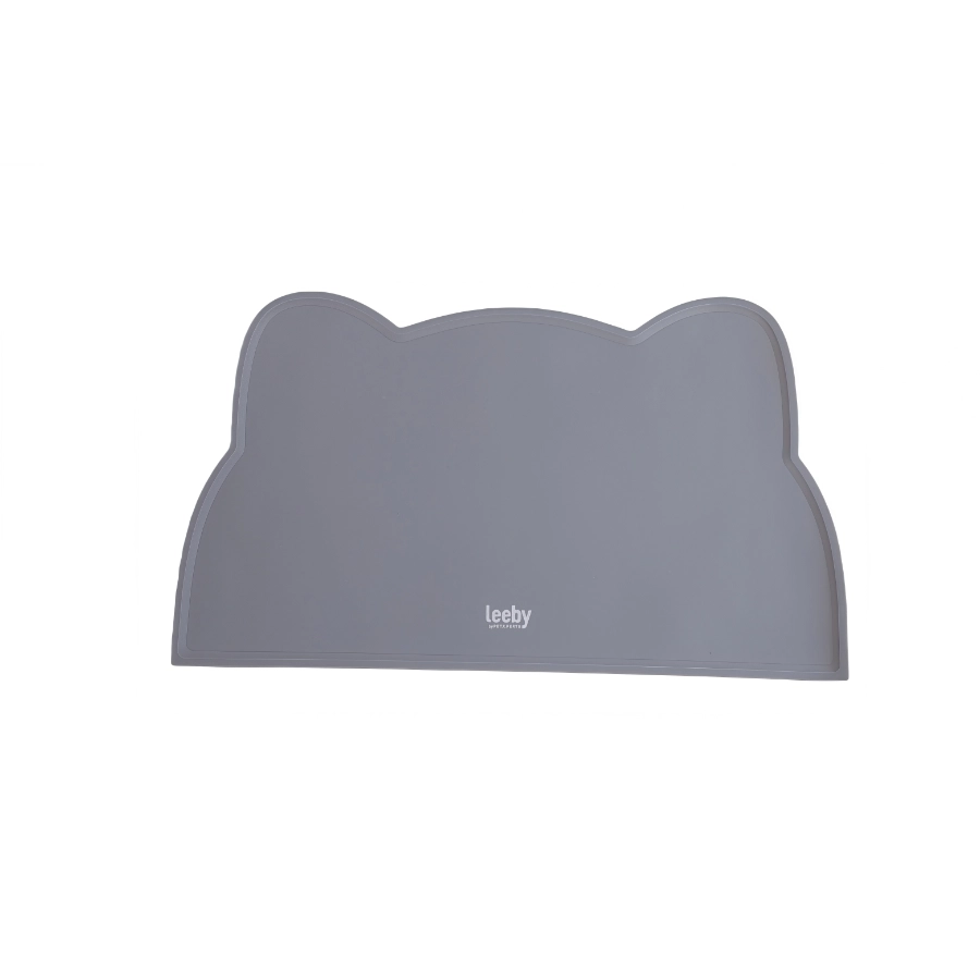 Tapete Leeby Con Forma De Gato Para Comederos, , large image number null