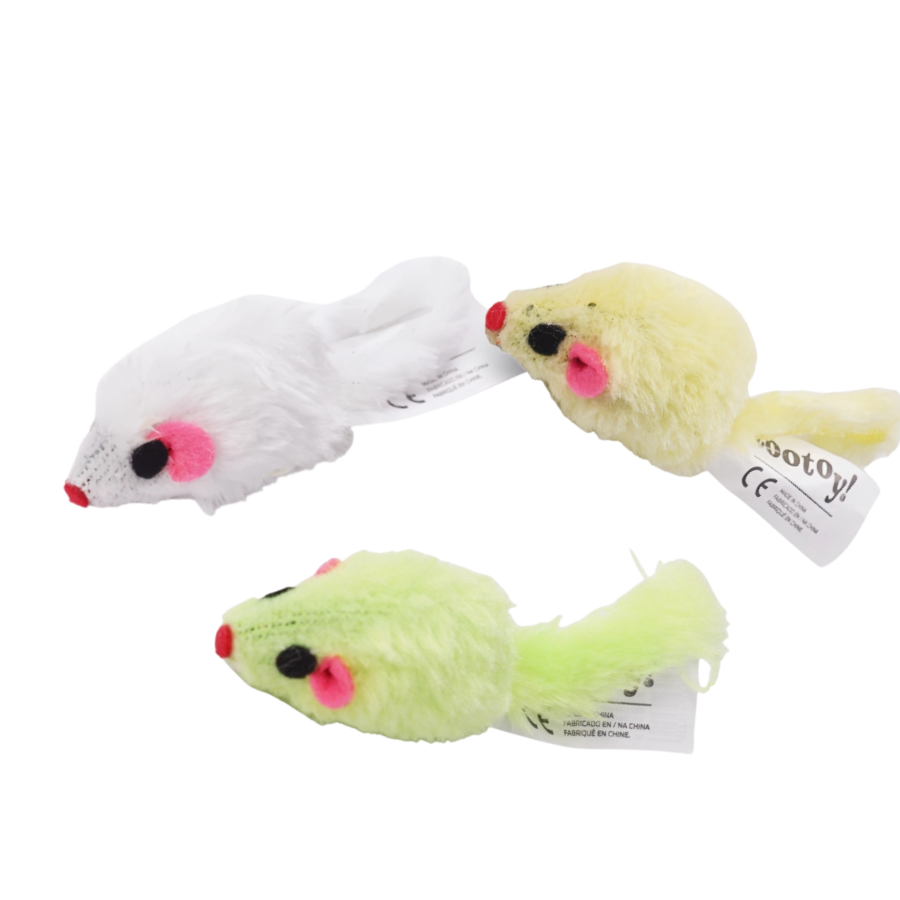 Tootoy! Comfort&Relax Plush Mice Toy