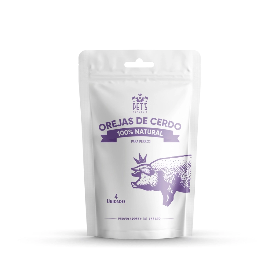 Snack Pet's Republic Orejas de Cerdo Deshidratadas
