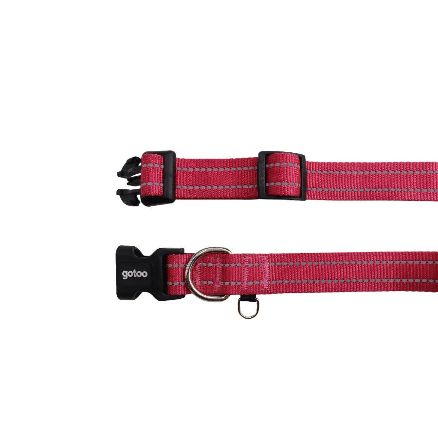 Gotoo! Collar Reflectante Premium Rosado, , large image number null