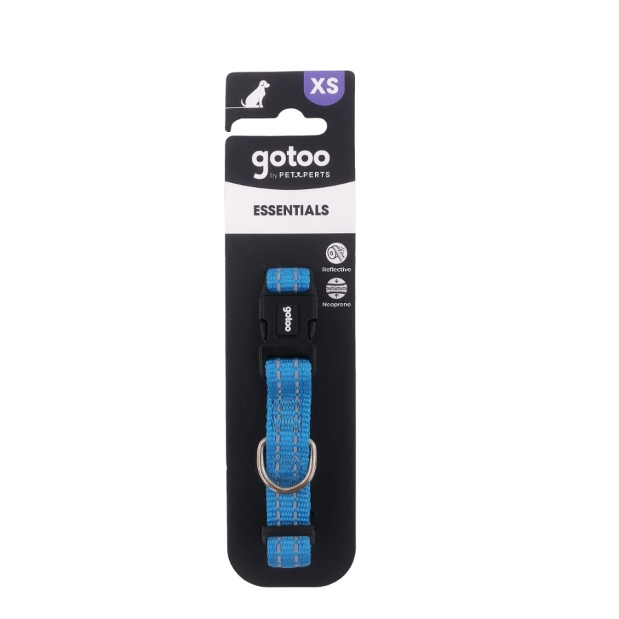 Gotoo! Collar Reflectante Premium Azul, , large image number null