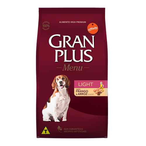 Gran Plus Menu Perro Adulto Light Pollo Y Arroz  15KG image number null