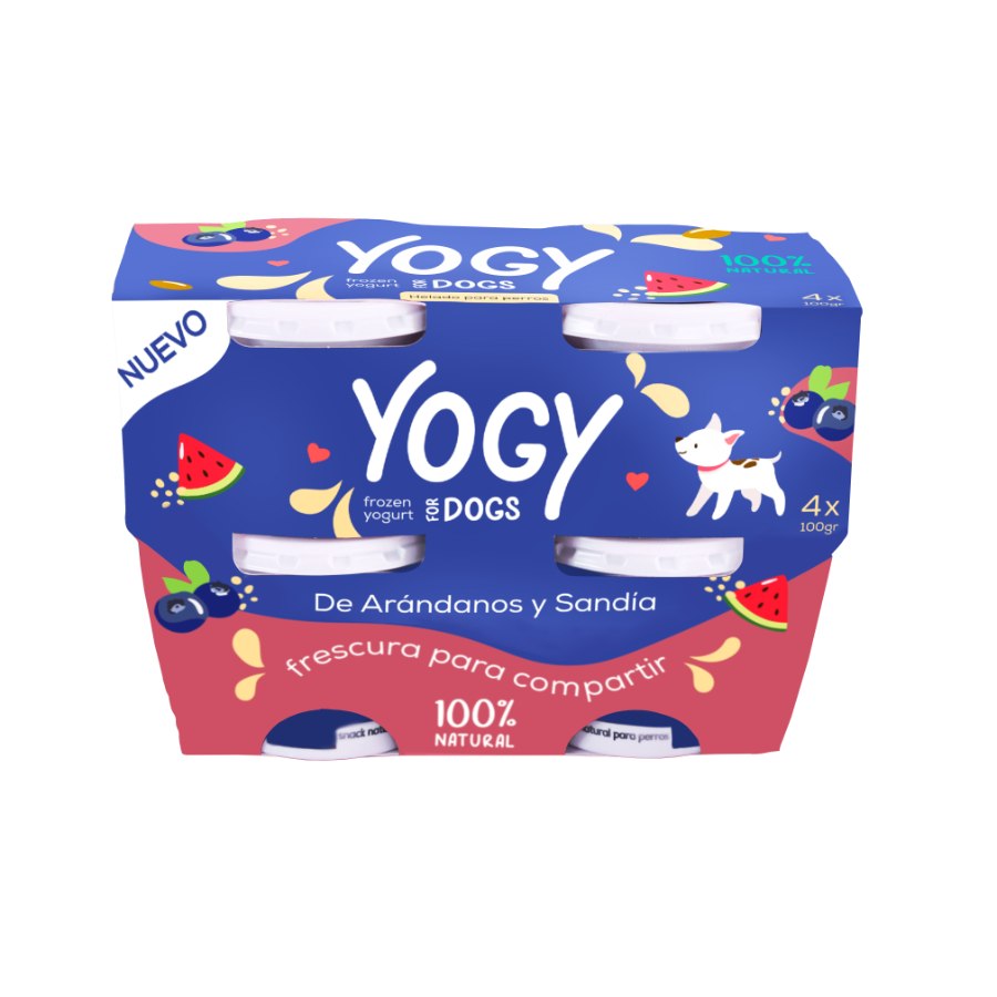 4Pack Yogy Arándanos Y Sandía (4X100 G), , large image number null