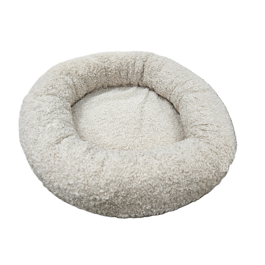 Leeby Dog Deluxe Donut Natural Boucle M, , large image number null
