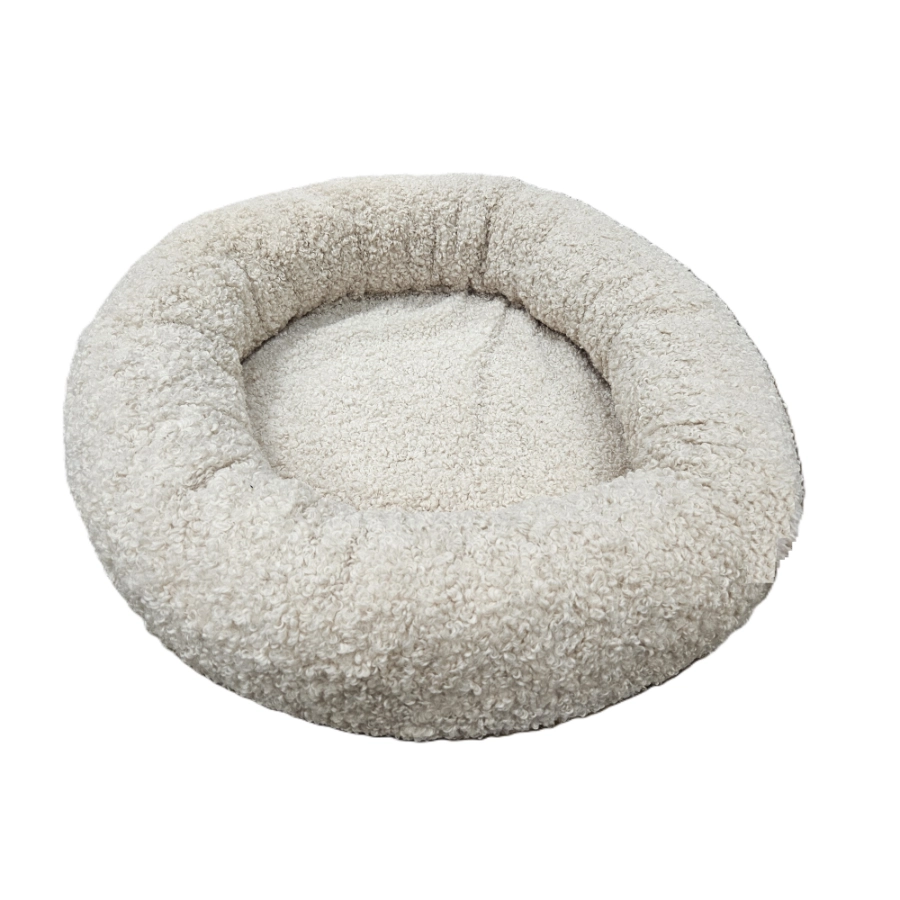 Leeby Dog Deluxe Donut Natural Boucle M