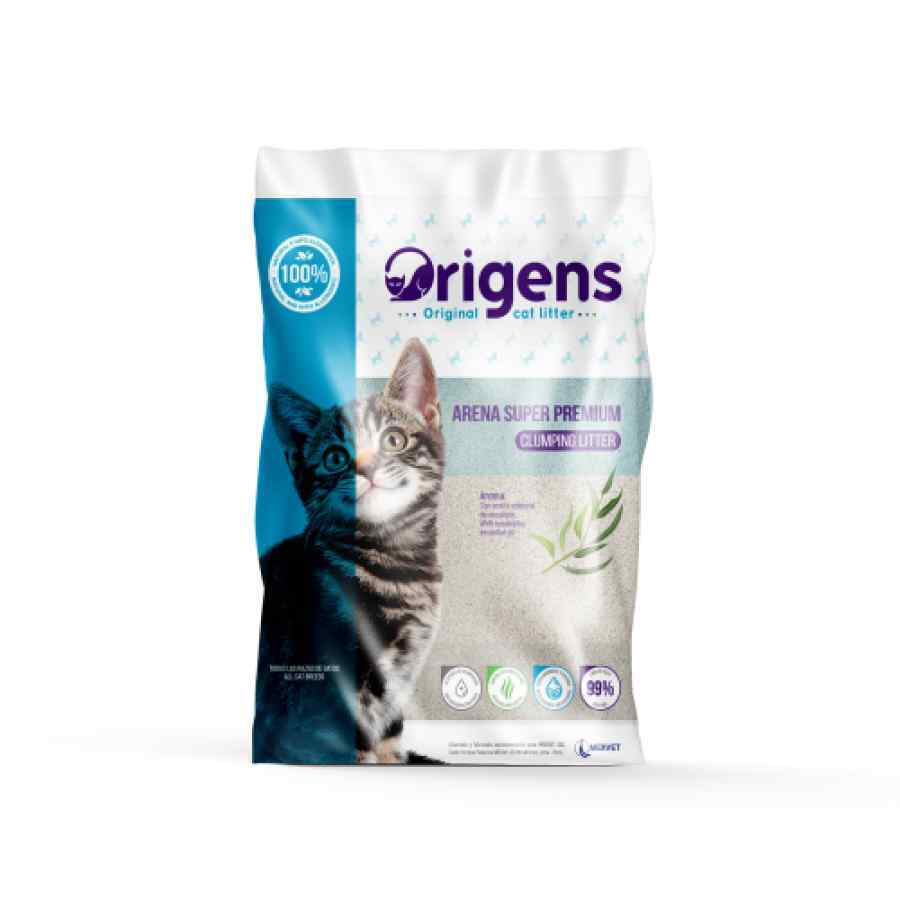 Arena Para Gato Origens Super Premium 100% Natural Con Eucalipto, , large image number null