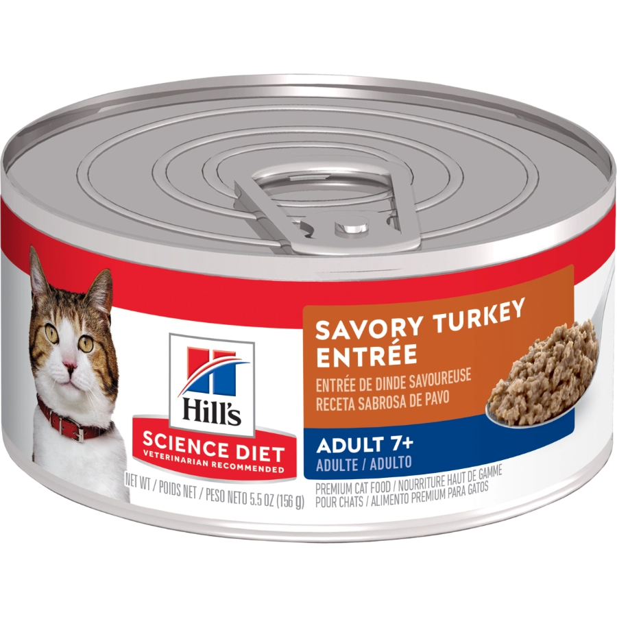 Hill'S Sd Adult 7+ Pavo Alimento Húmedo Para Gato 156Gr