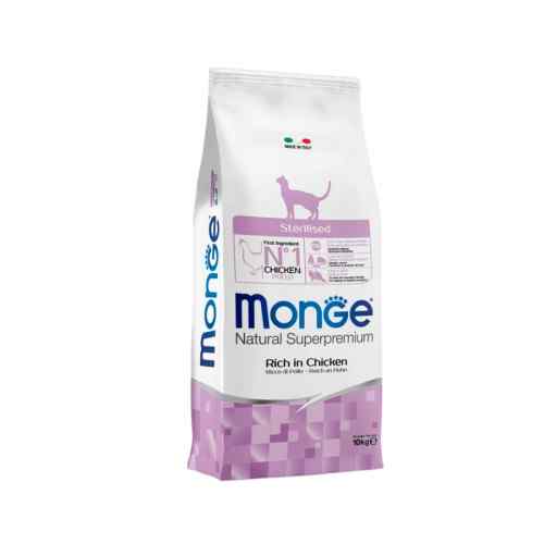 Monge Feline Adult Sterilised 10 Kg image number null