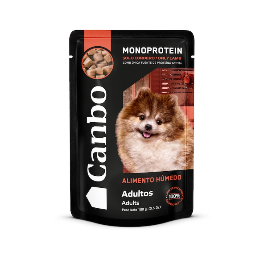 Canbo Perro Adulto Cordero Pouch 100 g, , large image number null