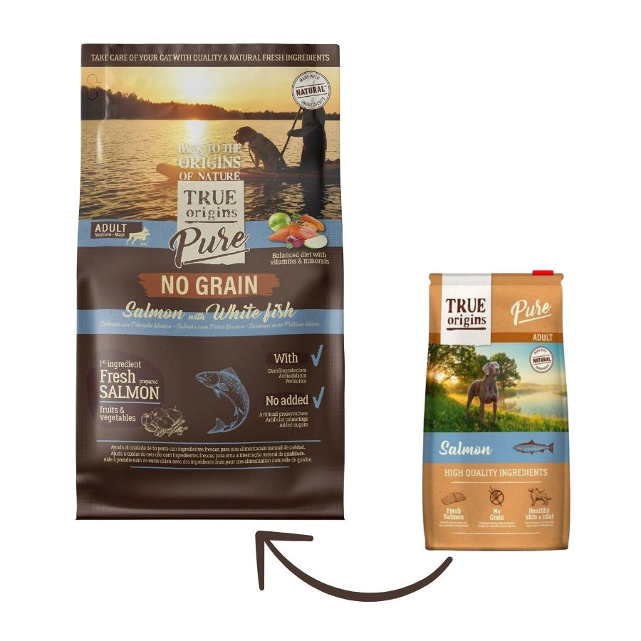 True Origins Pure Dog Adult Salmon Grain free