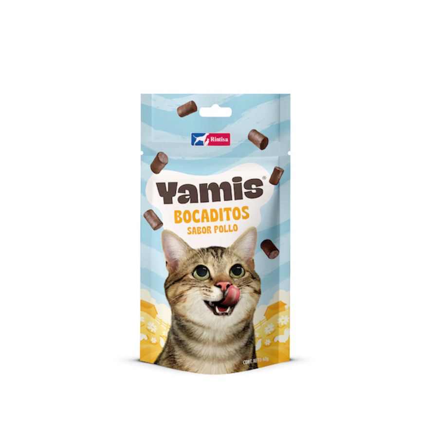 Yamis bocaditos sabor pollo 60g, , large image number null