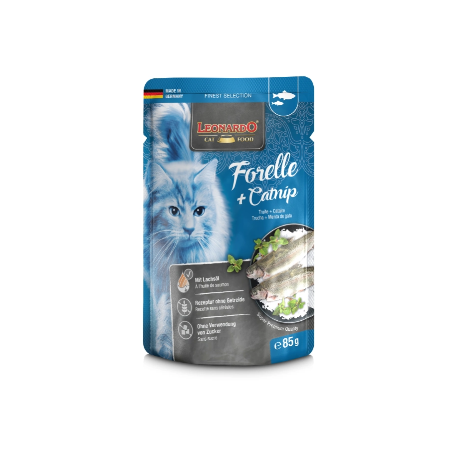 Leonardo Trucha Y Catnip 0.085 Kg, , large image number null