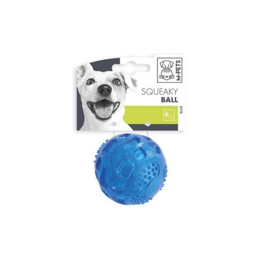 Pelota de jebe con sonido azul, , large image number null