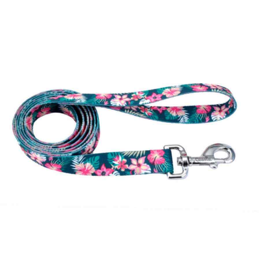 Coastal Styles Dog Leash, Hunter Tropical Flower, , large image number null