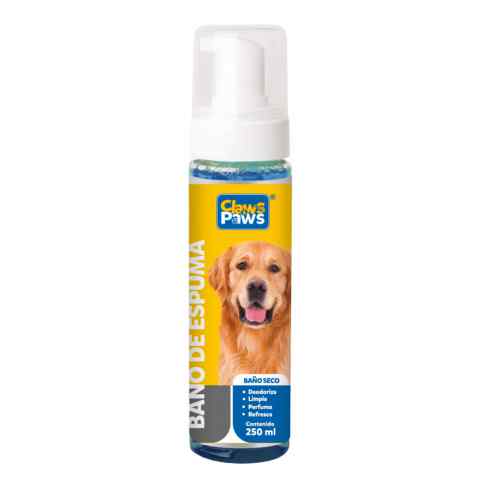 Claws & Paws Baño De Espuma Seco C&P X 250 Ml. Perro, , large image number null